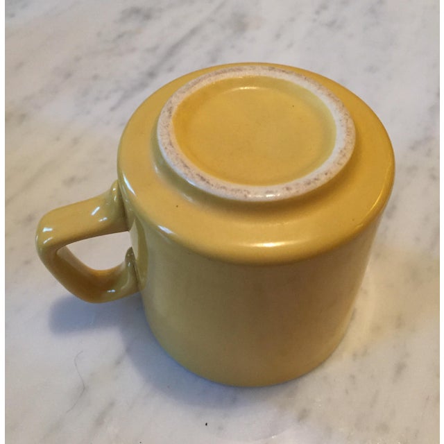 Vintage Sunny Yellow Coffee Mugs Set of 4 Chairish