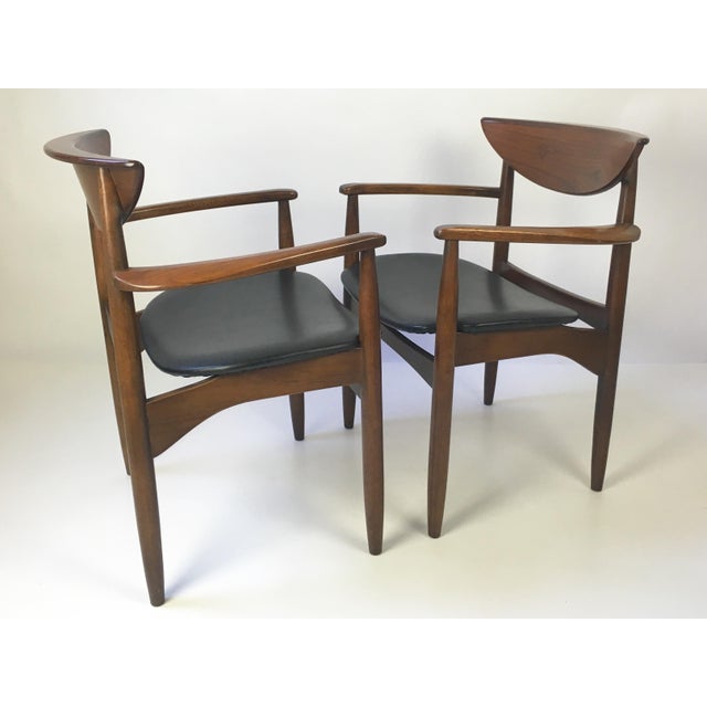 Lane Perception Modernist Armchairs - a Pair | Chairish