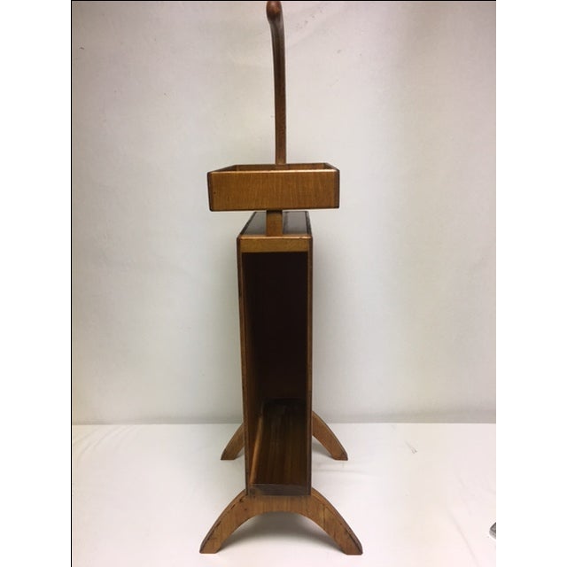 Danish Mid Century Modern Telephone Table | Chairish