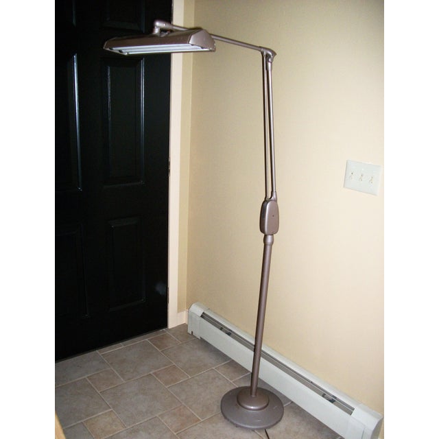 Vintage Dazor Articulating Floor Lamp | Chairish