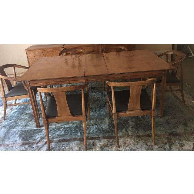 Thomasville Vintage MidCentury Dining Set Chairish