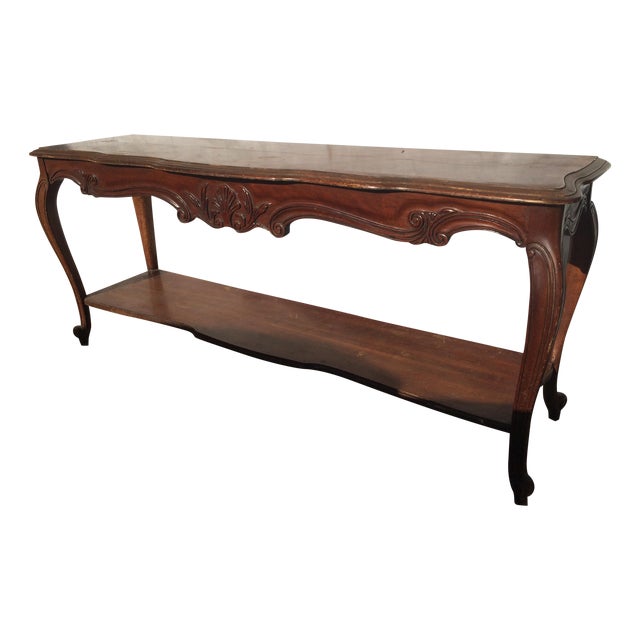 Gordon's Fine Furniture Wood Console Chairish