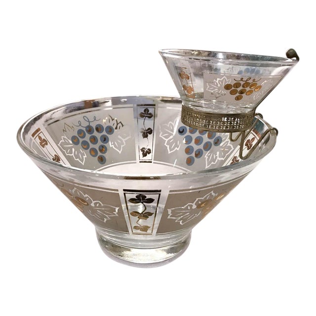 MidCentury Chip and Dip Serving Bowls Chairish