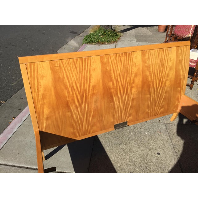 Baker Furniture Queen Size Sleigh Bed Frame | Chairish