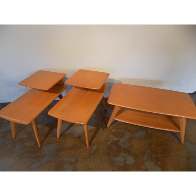 Heywood-Wakefield Tables - Set of 3 | Chairish