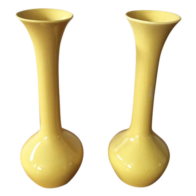 Vintage Bud Vase by Coors Pottery USA Pair Chairish