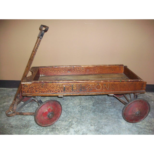 Antique Fulton Coaster Wagon Chairish