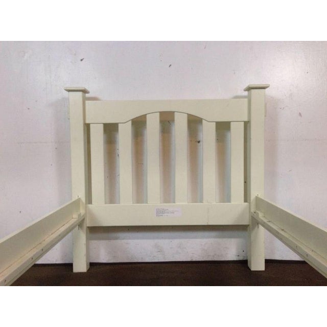 Pottery Barn Kids "Kendall" Twin Bed in White Chairish