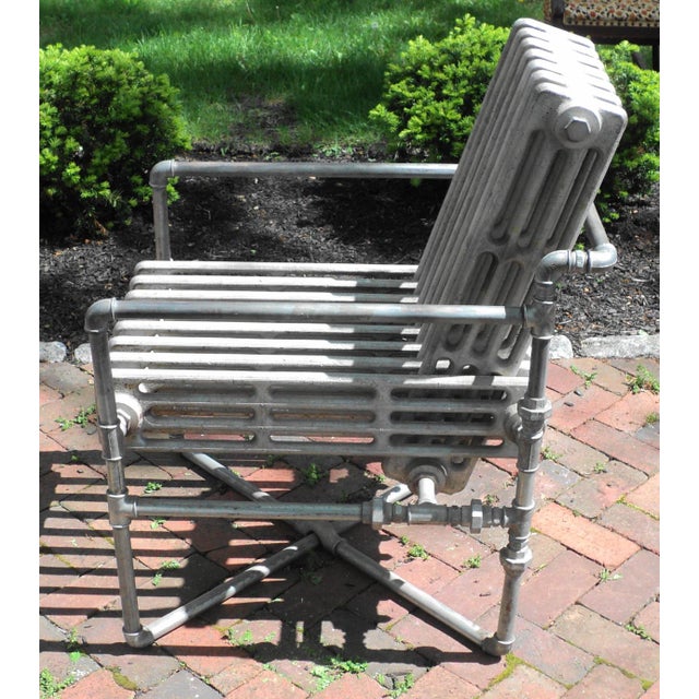 Vintage Industrial Radiator Chair Chairish