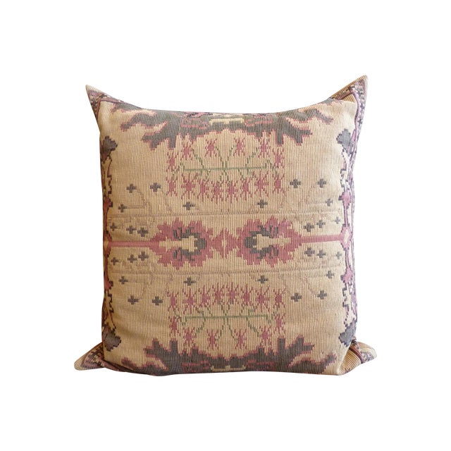 Flat Weave Tapestry Floor Pillow Chairish