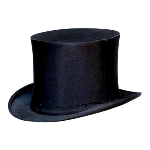 Antique British Gentlemen's Top Hat Chairish