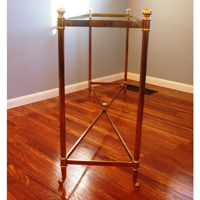 Brass Console Table Base Chairish