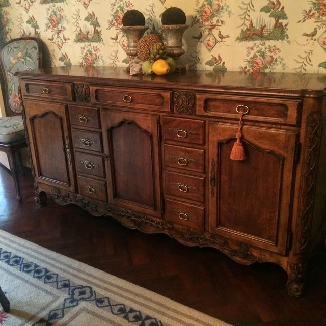 Mount Airy Furniture Co. French Provincial Sideboard Buffet Chairish