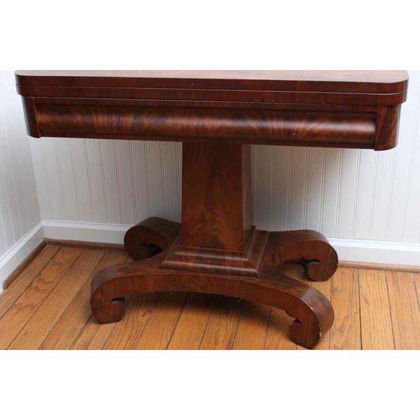 Antique Empire Game Table Chairish