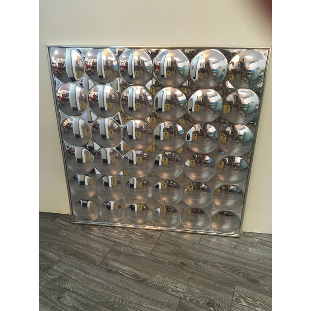 1970s Pop Art Bubble Mirror Wall Art Chairish