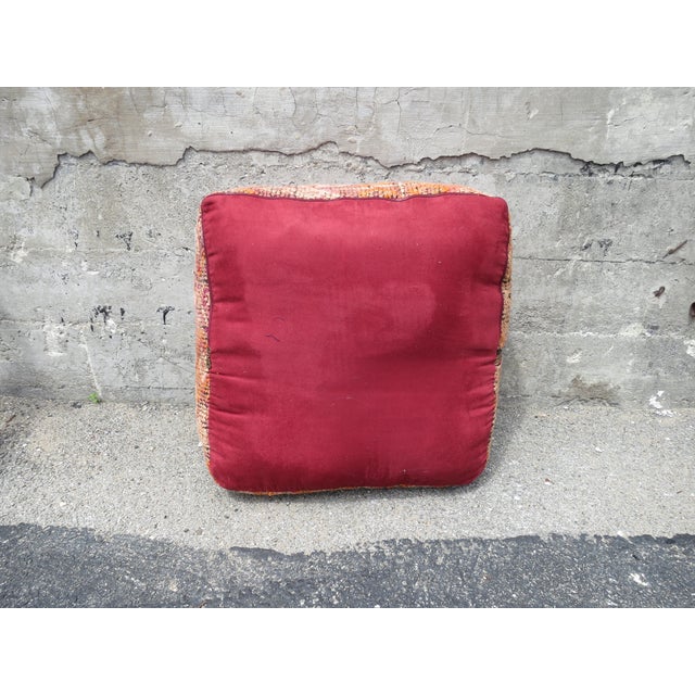 Vintage Pink Moroccan Floor Pillow Chairish