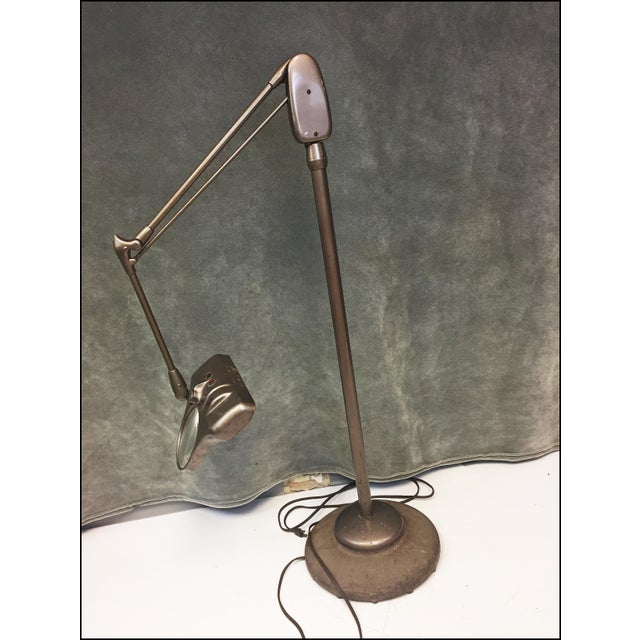 Vintage Industrial Dazor Brown Articulating Magnifying ...