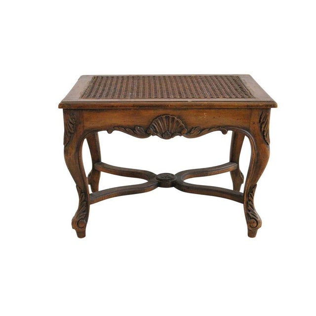 XBase Cane Vanity Bench Chairish