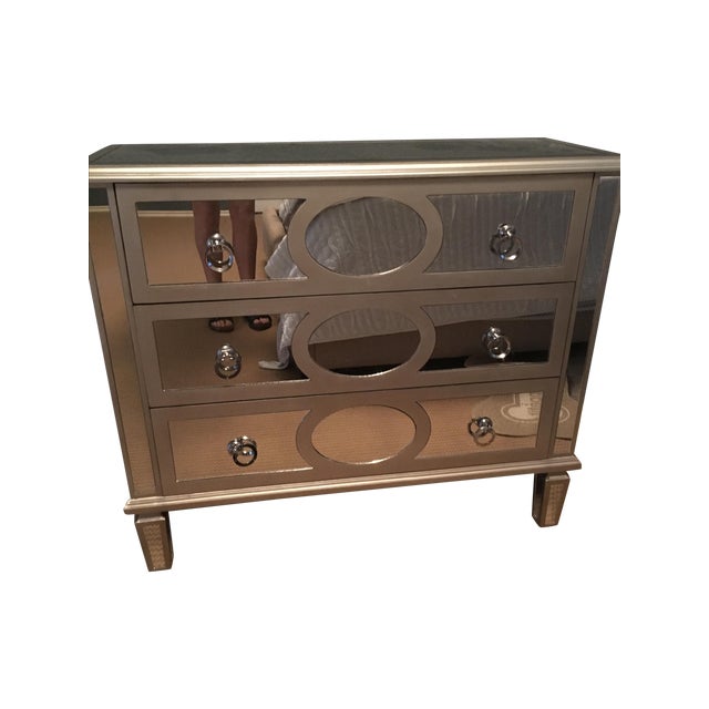 Mirrored Three Drawer Dresser Chairish