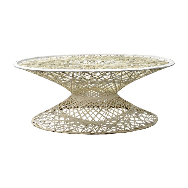 MidCentury Spun Fiberglass Coffee Table Chairish