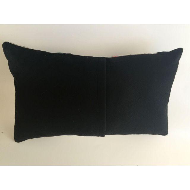 Mid-Century Barkcloth Rectangular Pillow Chairish