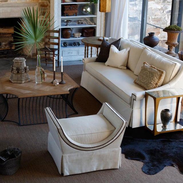 Gabby Furniture Gayle Small Bench/Ottoman (in upgraded Sunbrella Fabric