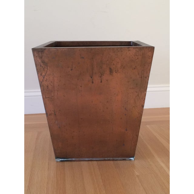 4 Smith and Hawken Copper Planters Chairish