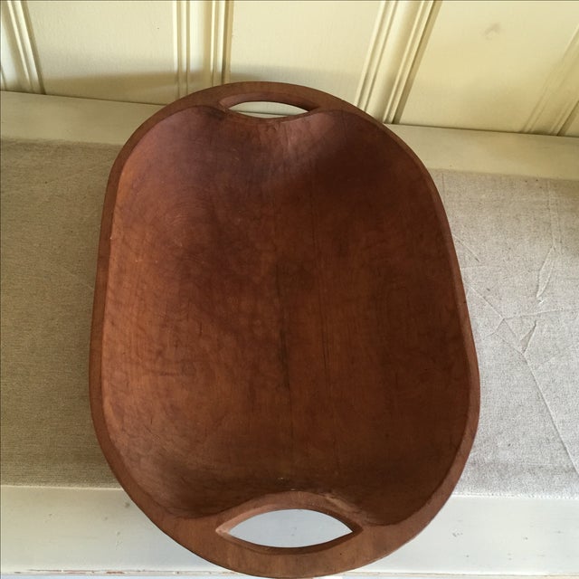 Vintage Wood Platter, Dough Tray Chairish