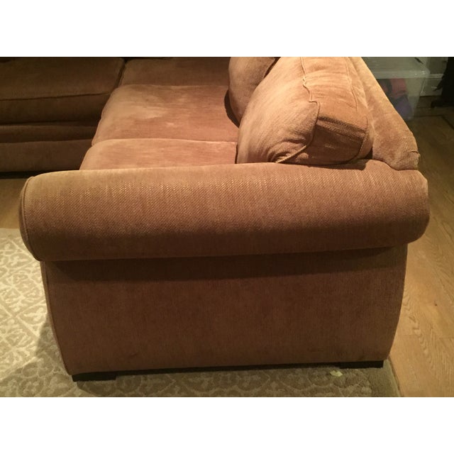 Extra Large Brown Sectional Sofa & Chaise Chairish