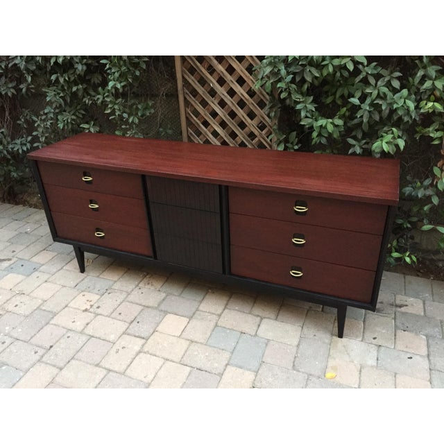 Vintage Bassett Refinished Dresser Credenza Chairish