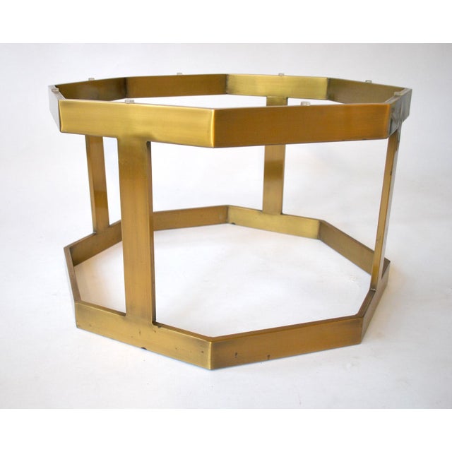 Milo Baughman Brass Coffee Table Base Chairish