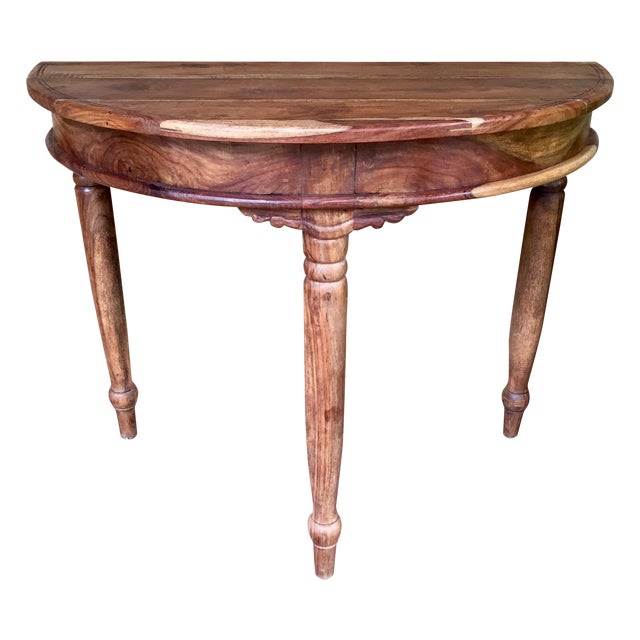Antique French Demilune Table | Chairish