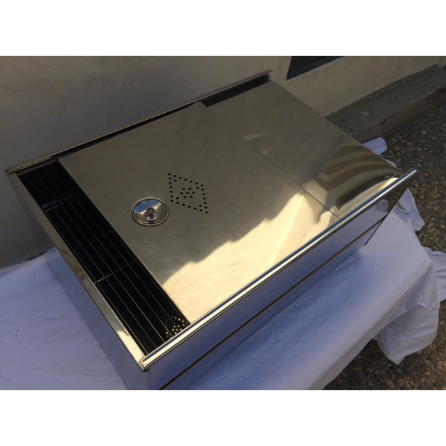 Mid century stainless steel bread drawer insert chairish
