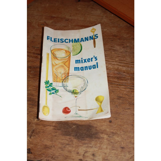 MidCentury Mini Bar Travel Case Set Chairish