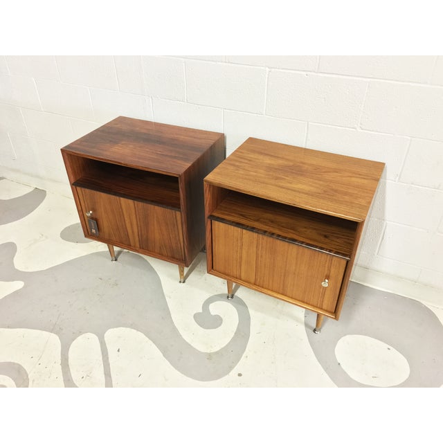 MidCentury Rosewood End Tables A Pair Chairish