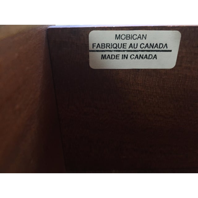 Vintage Modican Canadian Teak Nightstands Pair Chairish
