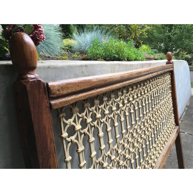 Antique Mexican Wrought Iron Queen Headboard Chairish