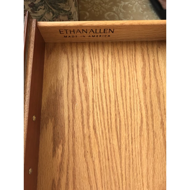 Ethan Allen Mahogany End Table Chairish