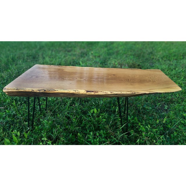 Live Edge Oak Coffee Table Chairish