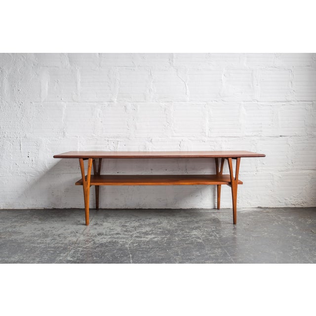 MidCentury Modern Teak Coffee Table Chairish