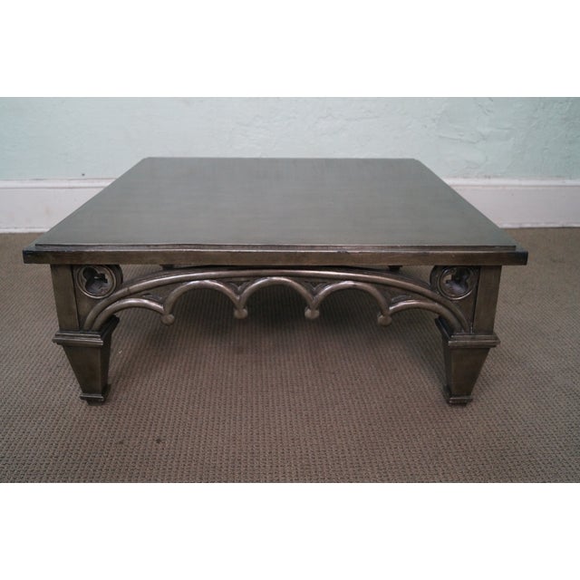 Gothic Style Painted Coffee Table