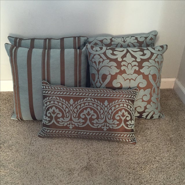 Restoration Hardware Throw Pillows - Set of 5 Chairish