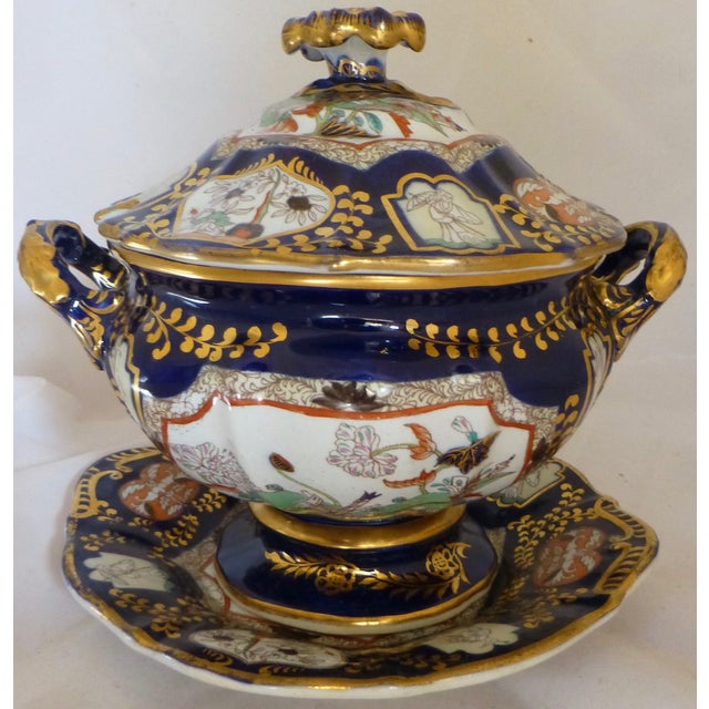 Antique Masons Ironstone China Tureen Chairish