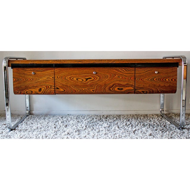 Peter Protzman Herman Miller Zebrawood Credenza Chairish