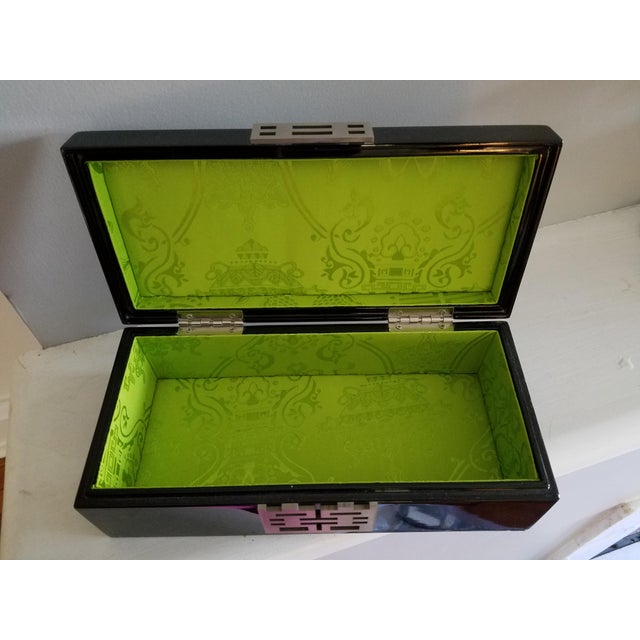 Shanghai Tang Black Lacquer Jewelry Box Chairish