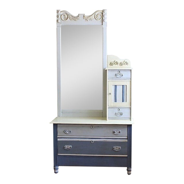 HandPainted Antique Hotel Dresser Chairish