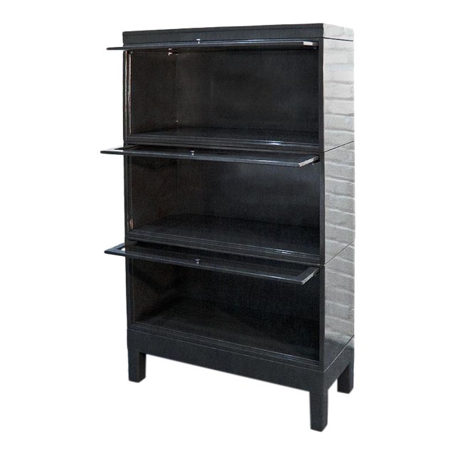 Vintage Steel Lawyer Bookcase, Refinished Chairish