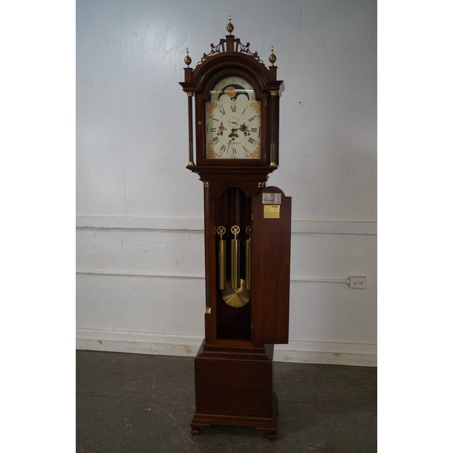 Sligh Simon Willard Henry Ford Museum Mahogany Grandfather Clock Chairish