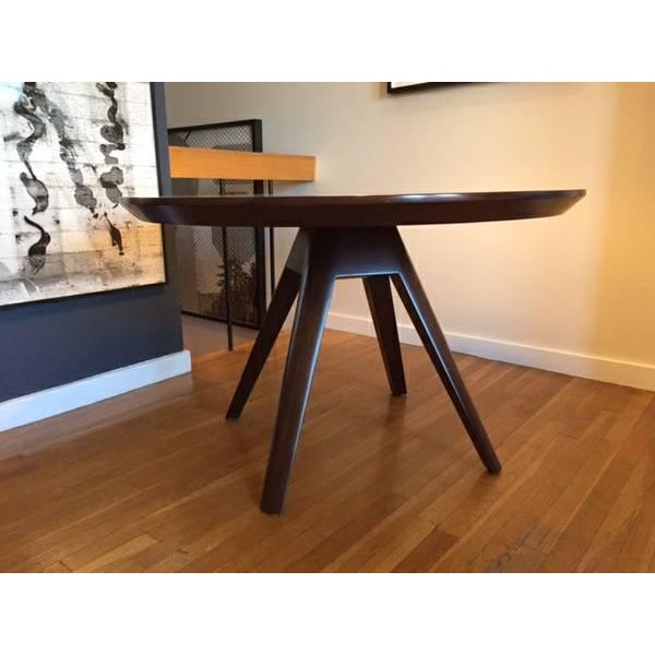 Louis Kazan Contemporary Exotic Wood Dining Table Chairish