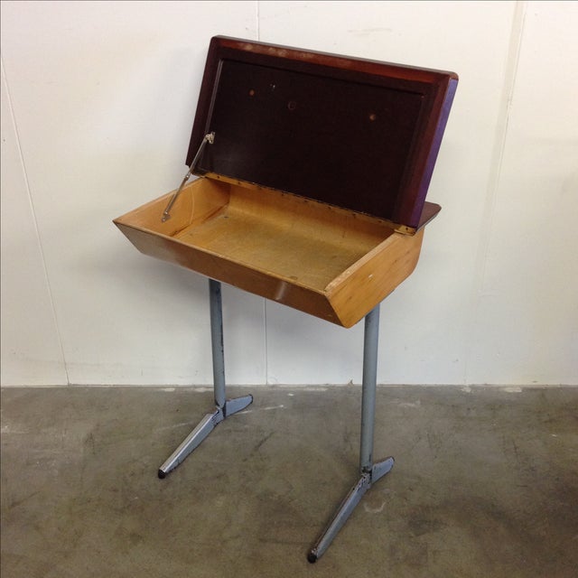 Vintage 1960s Children's School Desk Chairish